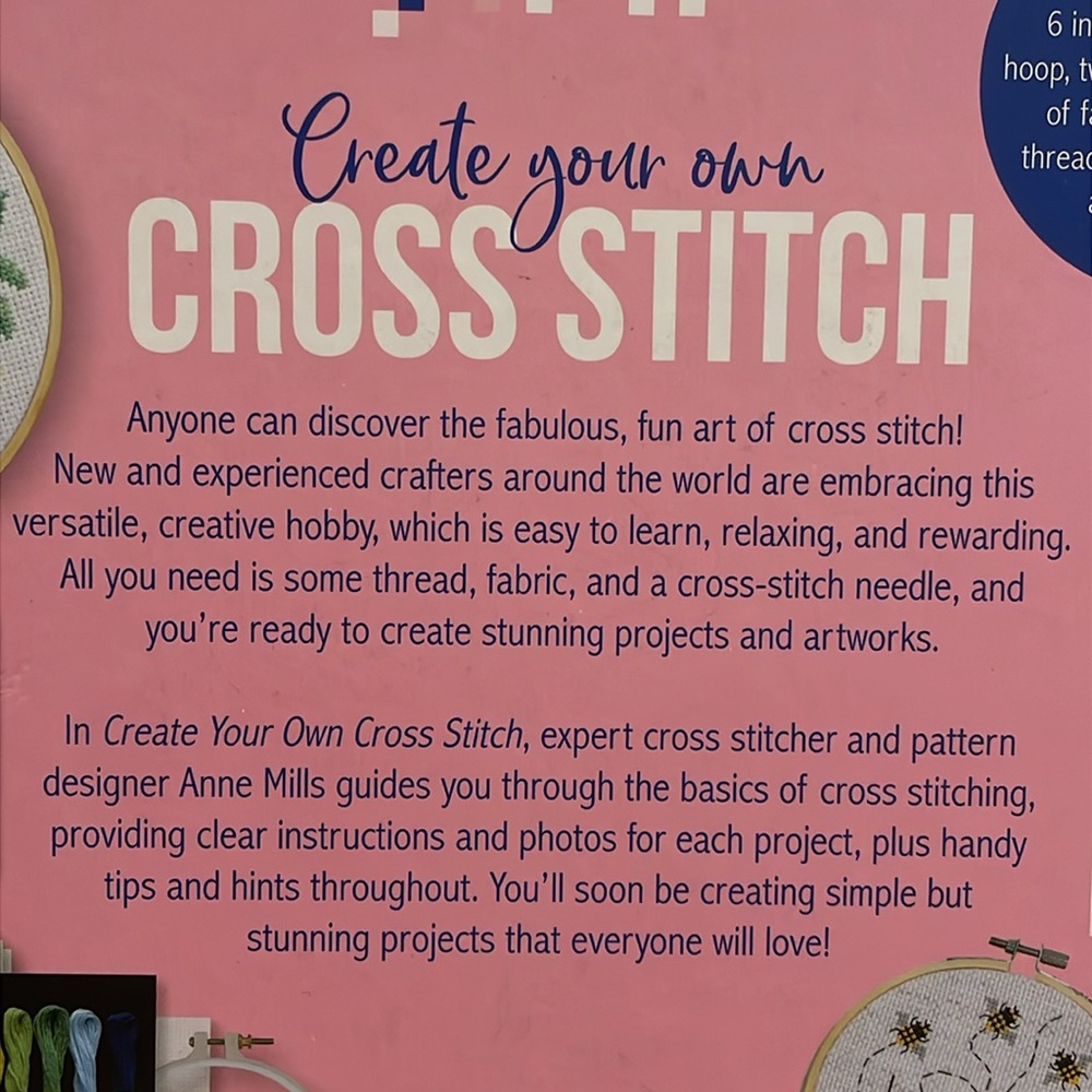 Create Your Own Cross Stitch Craft Kit NWT - Picture 5 of 6